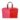 Hermes Bag Necto 34 Evercolor Rose Azalee / Capucine Fauve Palladium Tote New