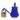 Hermes Birkin 30 Bag Blue Electric Clemence Gold Hardware