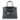 Hermes Birkin 30 Bag Touch Blue Marine Crocodile and Black Leather Palladium