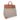 Hermes Birkin Hac 40 Gold Evercolor / Ficelle Toile Bag Palladium Hardware New