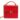 Hermes Cinhetic Bag Rouge de Coeur Shiny Alligator Permabrass Hardware New w/Box