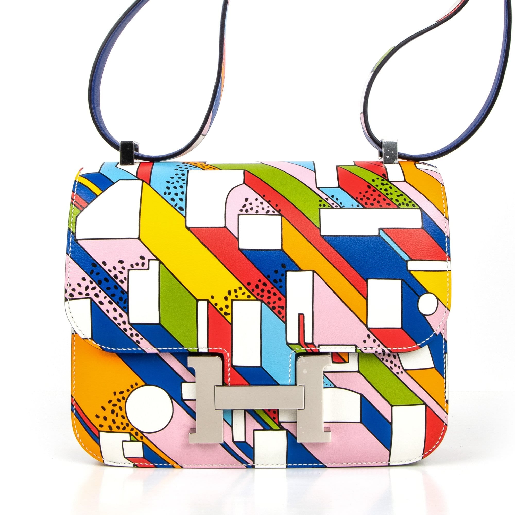 Hermes Constance 24 Bag On A Summer Day Ltd Ed Nigel Peake Collaboration New