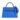Hermes Kelly 20 Mini Sellier Bag Blue Hydra Chevre Leather Gold Hardware