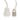 Hermes Kelly Ado 28 Bag White Evergrain Palladium Hardware