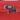 Hermes Kelly Cut Bag Clutch Rouge Casaque Epsom Palladium