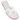 Hermes Oran Flat Sandal White with Havane Topstitch 37