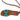 Hermes Oran Nano Bag Charm Green Lizard
