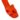 Hermes Oran Sandal Orange Epsom Leather Shoes 40