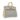 Hermes Special Order HSS Birkin 25 Bag in Gris Perle and Vanille Matte Alligator with Rose Gold Hardware