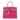 Hermes Special Order HSS Birkin 30 Bag in Rose Shocking and Gris Perle Chevre Leather with Gold Hardware