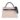Hermes Special Order HSS Mini Kelly 20 Sellier Bag in Craie and Bleu Indigo Epsom Leather with Palladium Hardware