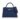 Hermes Special Order HSS Mini Kelly 20 Sellier Bag in Verso Deep Bleu and Bleu Izmir Epsom Leather with Palladium Hardware