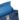 Hermes Special Order HSS Mini Kelly 20 Sellier Bag in Verso Deep Bleu and Bleu Izmir Epsom Leather with Palladium Hardware