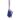Hermes Ulysse Nano Bag Charm Blue de France and Mauve Sylvestre